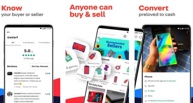 Carousell 旋转拍卖