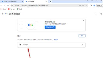《谷歌浏览器》密码储存的操作方法