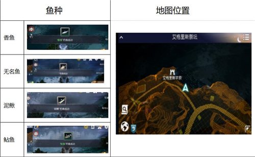 黑色沙漠手游在哪钓鱼 黑色沙漠钓鱼点位置合集
