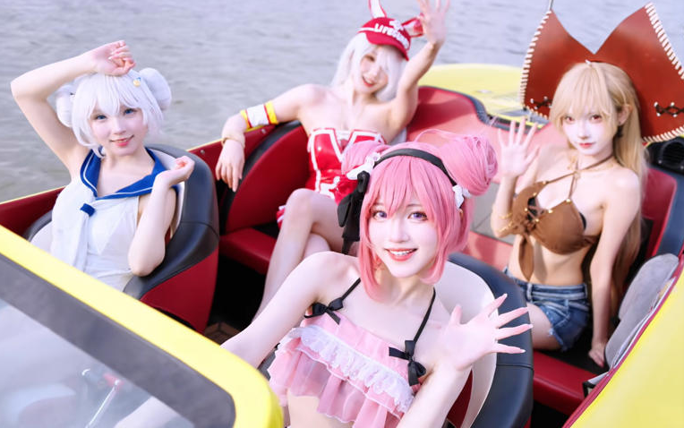 《碧蓝航线》Cosplay盛宴激荡夏日，美女玩家变身传奇战舰